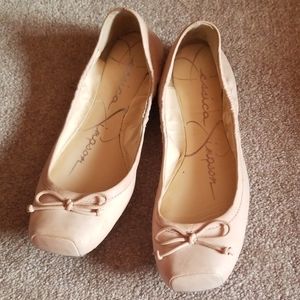 Jessica Simpson Pink/Nude Ballet Flat - Sz 6.5